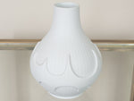 Large 1970's German White Bisque Batman Vase by Werner Uhl for Scherzer