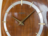 Midcentury Modern Dugena German Wall Clock
