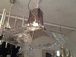 Murano Glass Petal Chandelier by Carlo Nason for Mazzega