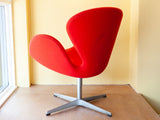 Vintage Danish Swan Chairs Arne Jacobsen Fritz Hansen