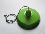 Vintage Style Enamel Industrial Green Lamp Shade