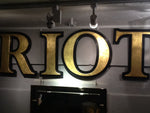 Vintage Pub Signage - R.I.O.T
