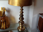 Pair 1950's Solid Brass Stiffel Table Lamps