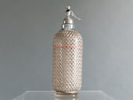 VINTAGE GLASS & METAL MESH SPARKLETS SODA SYPHON