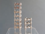 1960s Brutalist Candle Holders by Quist West Germany