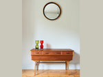 Danish Bevelled Edge Teak Mirror