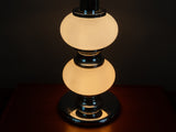 Pair of 1970s German Two-Globe Table Lamps by Solken Leuchten
