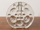 1970's German Walther Glas Bubble Glass Solifleur Vase
