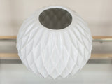 1960's West German Glazed Porcelain Honeycomb Vase by Thomas