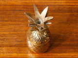 Small 1970's Vintage Hollywood Brass Pineapple