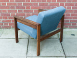 1960s Dutch Wenge Lounge Chair by Hein Stolle