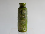 1970s Scheurich Green Jura Floor Vase