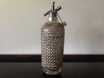 VINTAGE GLASS & METAL MESH SPARKLETS SODA SYPHON