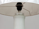 1970s Peill & Putzler Opaline Glass Table Lamp