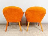 A pair of 1960s Toothill Furniture Makers Cocktail Chairs