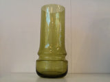 Large Riihimaki Olive Green Glass Vase By Tamara Aladin