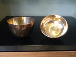 Vintage 1960's Brass Apple Bowl