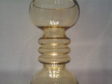 1960's Riihimaki of Finland Yellow Glass Vase