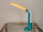 Vintage 1980's Taiwanese Huangslite Toucan Desk Lamp designed by H. T. Huang