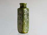 1970s Scheurich Green Jura Floor Vase