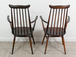 Pair of Ercol Windsor Goldsmith 369A Carver Chairs