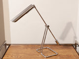 1970's Danish Minimalist Chrome Desk Lamp by Abo Randers