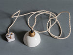 1960s Electrical Porcelain Insulator Hanging Lights