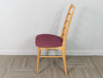 1960s Set of 6 Oak Niels Koefoed style Ladder Back Dining Chairs