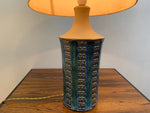 1960s Danish Soholm Bornholm Stentoj Stoneware Table Lamp