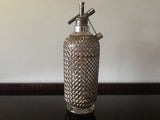 VINTAGE GLASS & METAL MESH SPARKLETS SODA SYPHON