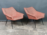 Pair of Stylish 1960s Dutch Lounge Chairs