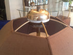 Pair of Belgium Brass Floor Lamps