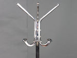 1960s French Industrial Chrome Coat and Hat Stand