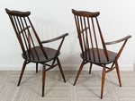 Pair of Ercol Windsor Goldsmith 369A Carver Chairs