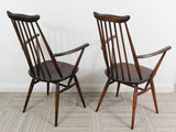 Pair of Ercol Windsor Goldsmith 369A Carver Chairs