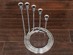 Chrome Circular Five Candle Candleholder