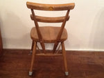 Ercol Children's Yellow Dot Chair