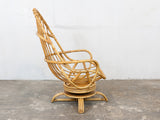 1970s Retro Angraves Cane Rocking Chair