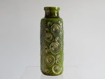 1970s Scheurich Green Jura Floor Vase