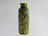 1970s Scheurich Green Jura Floor Vase