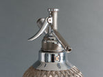 VINTAGE GLASS & METAL MESH SPARKLETS SODA SYPHON