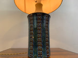 1960s Danish Soholm Bornholm Stentoj Stoneware Table Lamp