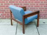 1960s Dutch Wenge Lounge Chair by Hein Stolle