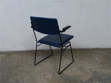 4 x Ernest Race Stacking Arm Chairs
