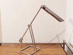 1970's Danish Minimalist Chrome Desk Lamp by Abo Randers