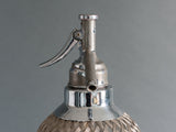 VINTAGE GLASS & METAL MESH SPARKLETS SODA SYPHON