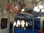 Murano Glass Petal Chandelier by Carlo Nason for Mazzega