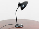 VINTAGE MODEL 6556 DESK LAMP WITH A BLACK STEM BY CHRISTIAN DELL FOR KAISER IDELL