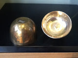 Vintage 1960's Brass Apple Bowl