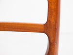 Set of 4 Neils O.Moller Model 82 Teak Ladder Back Dining Chairs